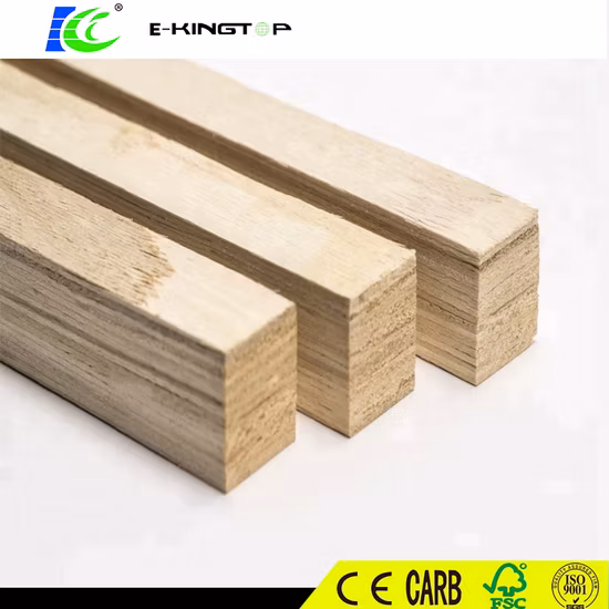 Prezzo di fabbrica 15*65*1800mm FSC100% Radiata Pino Telaio della porta innescato bianco